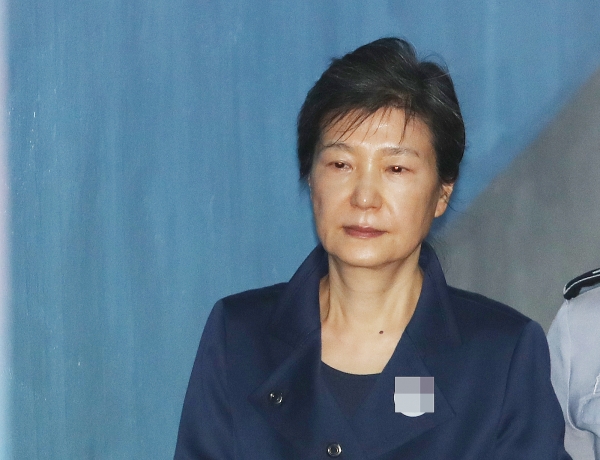 박근혜 전 대통령. 2017.10.16