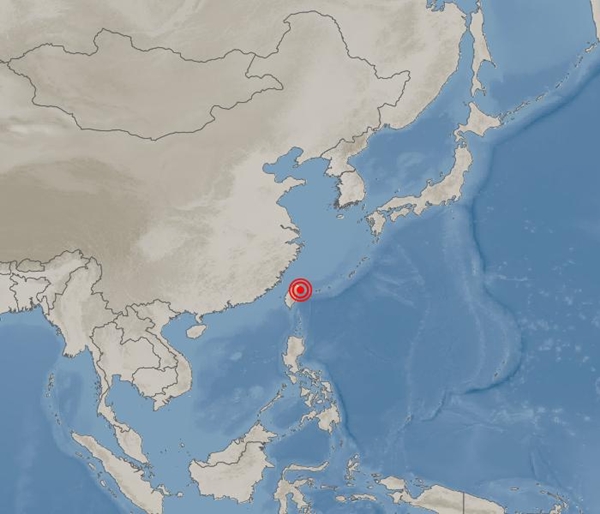 ‘불의 고리’ 대만 화롄 북동쪽 해역서 규모 6.0 지진… 기상청 “국내영향 無” / 사진 = 기상청