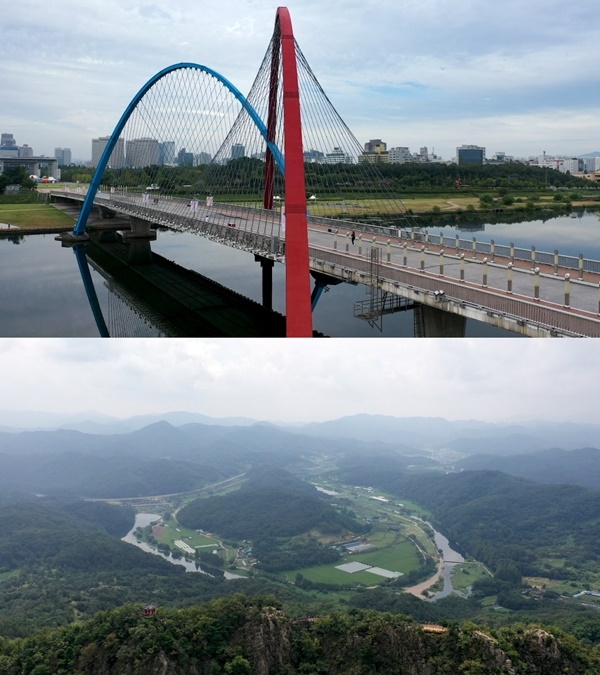 KBS 2TV 영상앨범 산, 대전방문의 해 기획 1부 ‘도시의 푸른 쉼표-대전 장태산, 식장산’