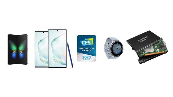 삼성전자가 내년 1월 미국 라스베이거스에서 열리는 ‘CES 2020’를 앞두고 최고혁신상 3개를 포함해 역대 최대인 총 46개의 'CES 혁신상'을 수상했다. /사진=삼성전자 제공