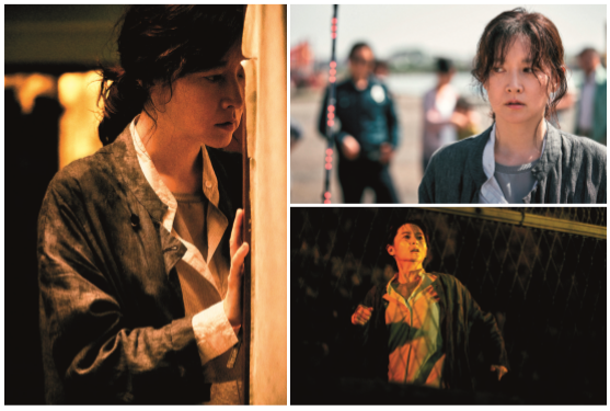 배우 이영애의 14년 만의 스크린 복귀작 '나를 찾아줘'의 스틸컷. 영화는 스릴러물이지만, 엄마 배우가 내뿜는 따뜻한 감성도 느낄 수 있다.