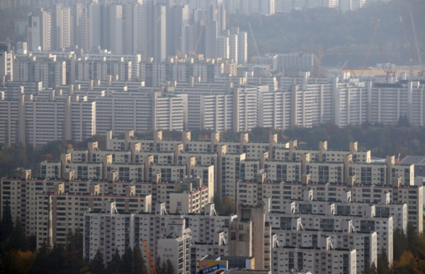 서울 강남구 대치동 아파트 단지 모습
