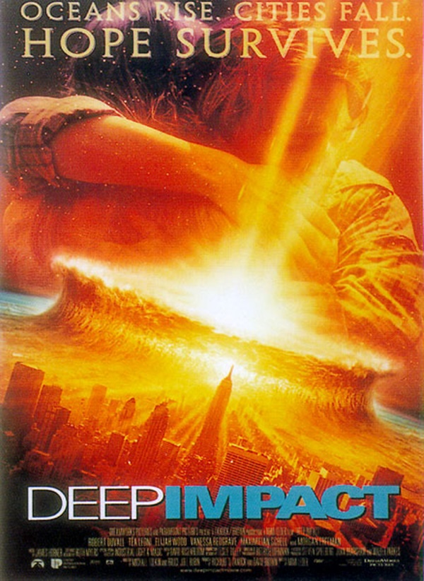 영화 ‘딥 임팩트 (원제: Deep Impact)’ 포스터 / EBS1 일요시네마
