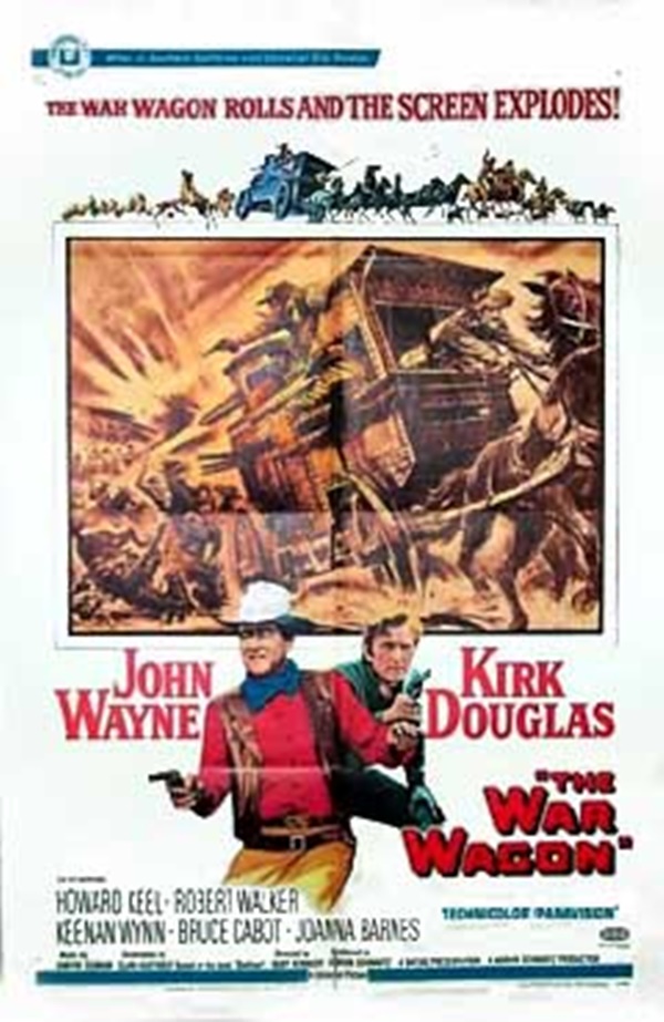 영화 ‘워 웨곤 (원제: The War Wagon, 워 웨건)’ 포스터 / EBS1 일요시네마