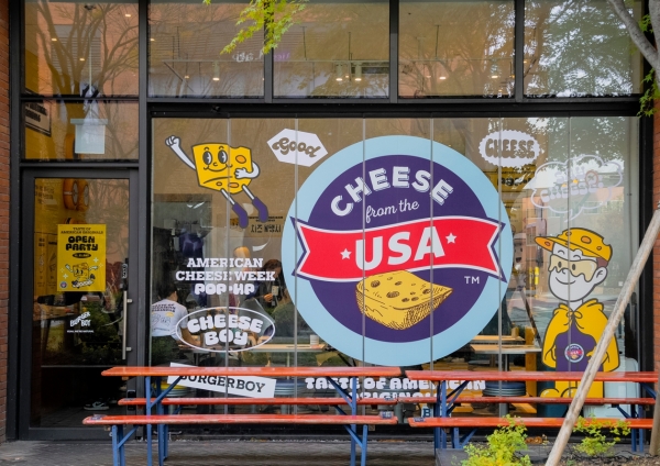 미국 치즈 길드는 수제버거 핫플레이스 버거보이와 다음달 10일까지, 한달간 팝업 프로모션을 진행한다.