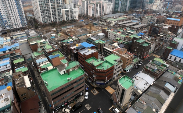 서울 영등포구 양평13구역의 모습. 2021.1.15 (사진 뉴스1)