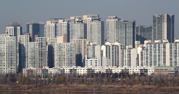 서울 용산구 아파트 모습.